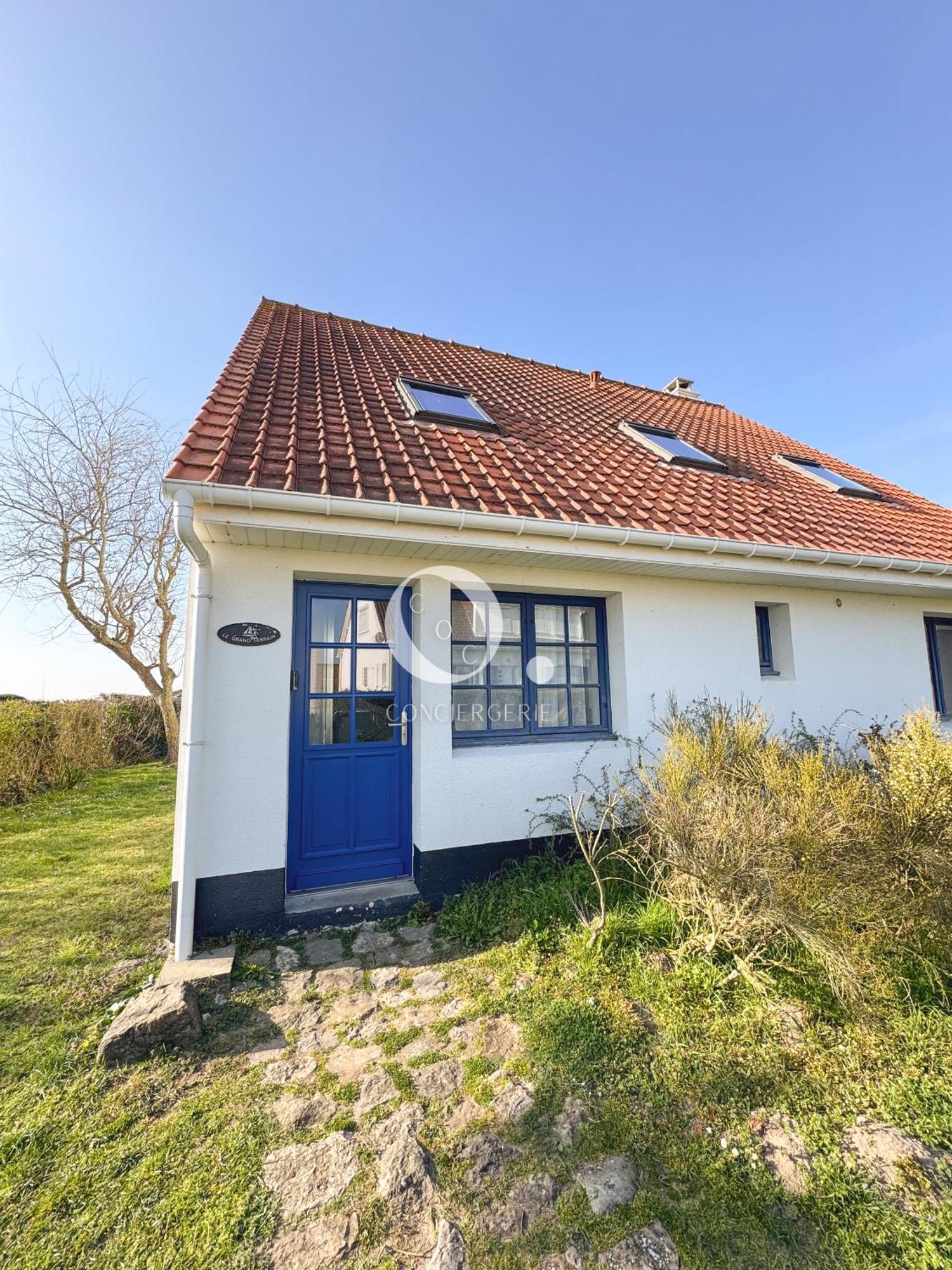 Coc - Villa Le Grand Terrain - Vue Mer Wissant Eksteriør billede