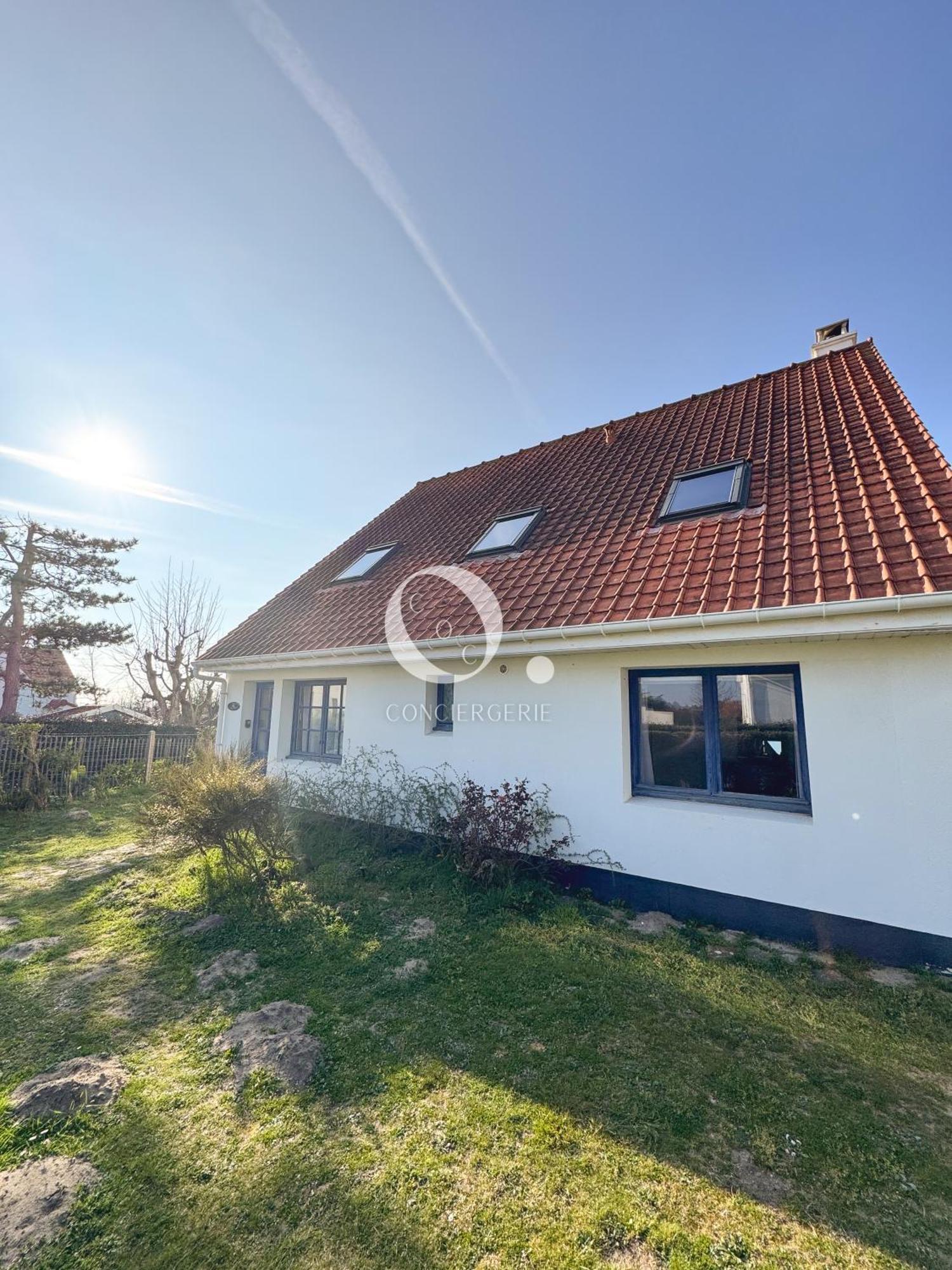 Coc - Villa Le Grand Terrain - Vue Mer Wissant Eksteriør billede